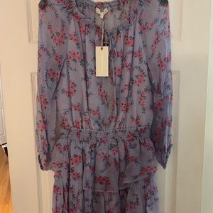 New with Tags LoveShackFancy Popover Floral Mini Dress Small